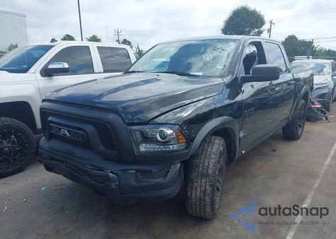 2024 Ram 1500 Classic Warlock 4X2 5'7 Box z USA, uszkodzony, nr VIN 1C6RR6LG5RS123648